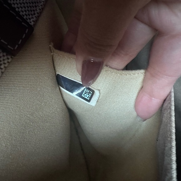 Chloè Medium Tote Bag Woody Canvas - Picture 7 of 9